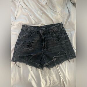 American Eagle Jean Crossover Shorts